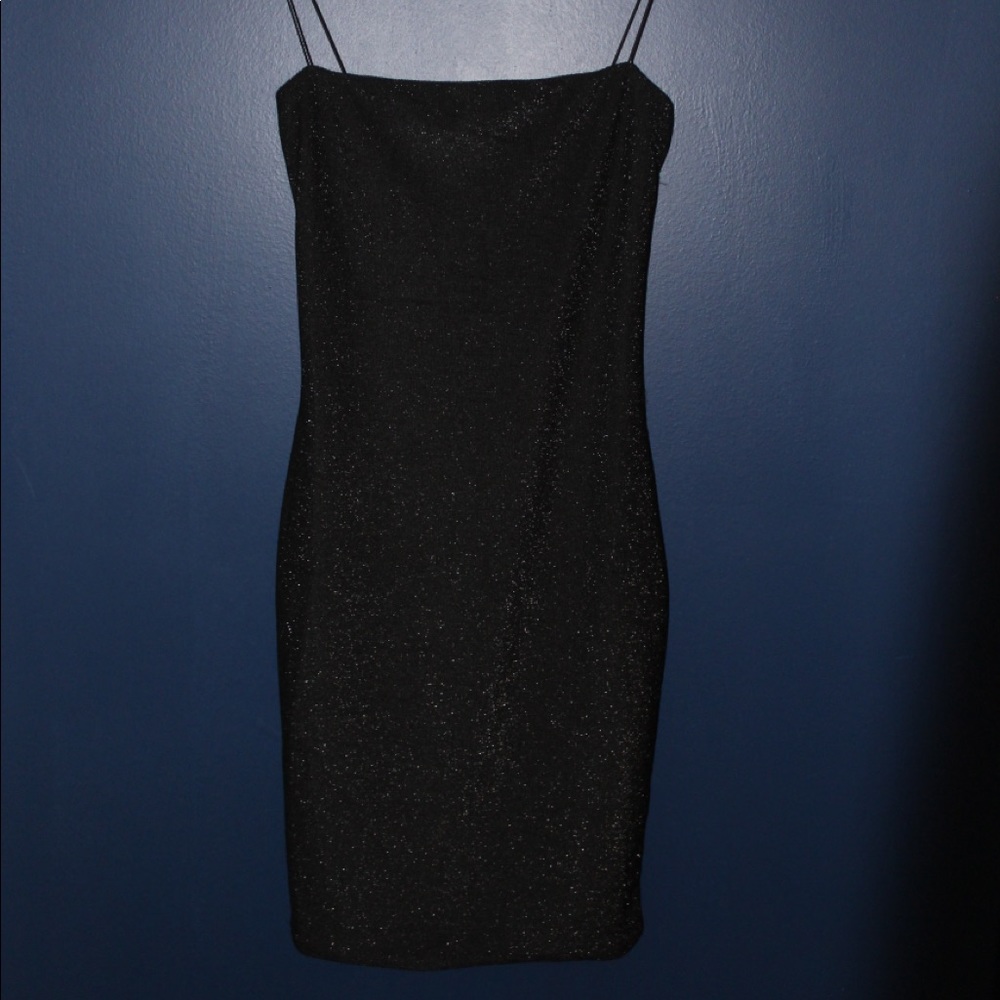 Meshki Shimmer Mini Dress